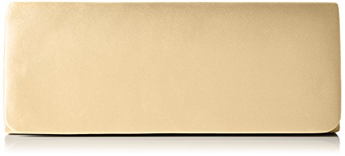 berydale Handtasche aus Satin, Damen, Gold, 26x11x6 cm (B x H x T) von berydale