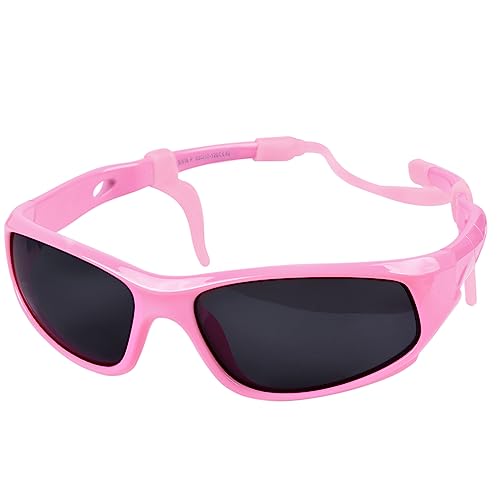 besbomig Coole Fahrradbrille Kinder Polarisierte Sonnenbrille Kindersonnenbrille Kinder Sportbrille Skibrille UV Schutz Kinder Sonnenbrillen für Jungen Mädchen Alter 2-12 von besbomig