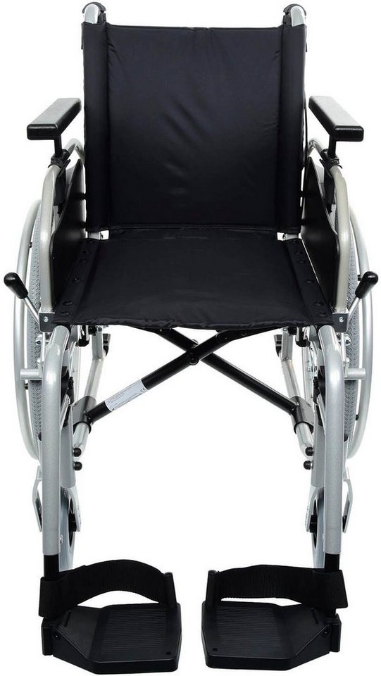 bescomedical Transportrollstuhl Primus ML 2.0, Sitzbreite 38 cm mit Trommelbremse und Komfortarmlehne von bescomedical