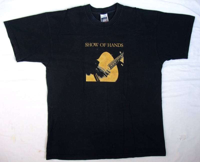 Free Shipping Vintage Shirt Show Of Hands Phil Beer Steve Knightley English Folk Concert 2001 Royal Albert Hall 10Th Anniversary Xl von bestBoutiqueByVlad