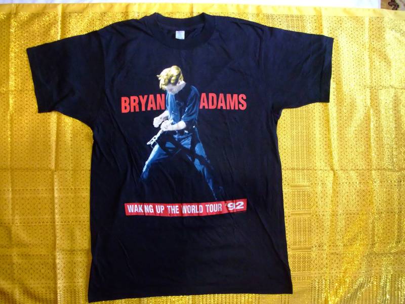 Kostenloser Versand 1992 Bryan Adams Waking Up Theworld Tour Sting Elton John George Michael Billy Joel Eric Clapton Brutalist Fox Springsteen Tina von bestBoutiqueByVlad