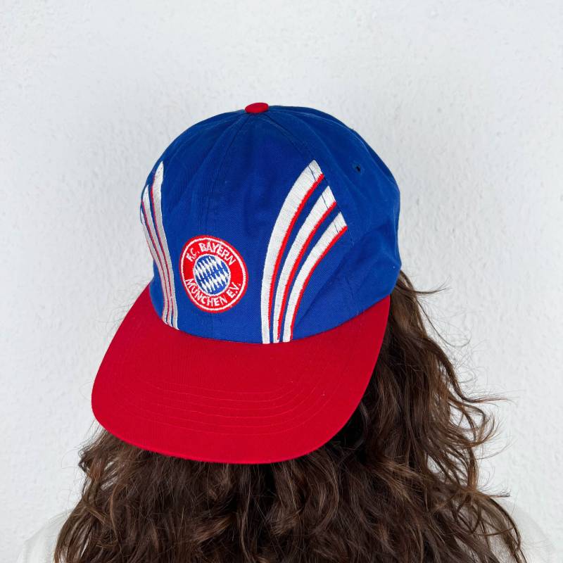 Adidas Cap Fc Bayern Snapback Dad Hat Vintage Retro 90S Best Classic von bestclassicvintage
