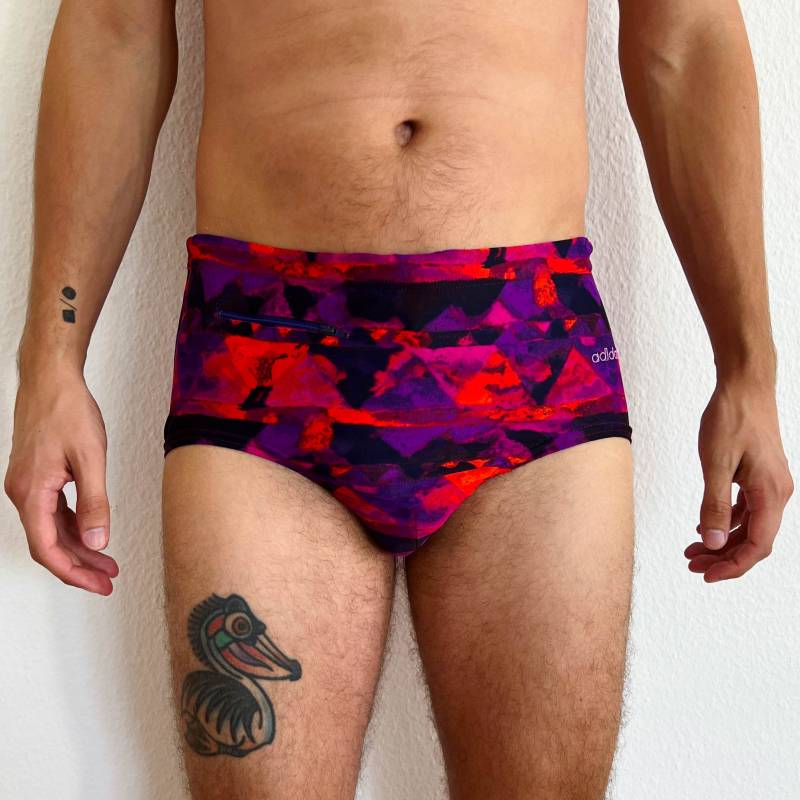 Size M-L Adidas Badehose Slip Vintage Retro 90Er Best Classic Size M-L Adidas Badehose Slip Vintage Retro 90Er Best Classic von bestclassicvintage