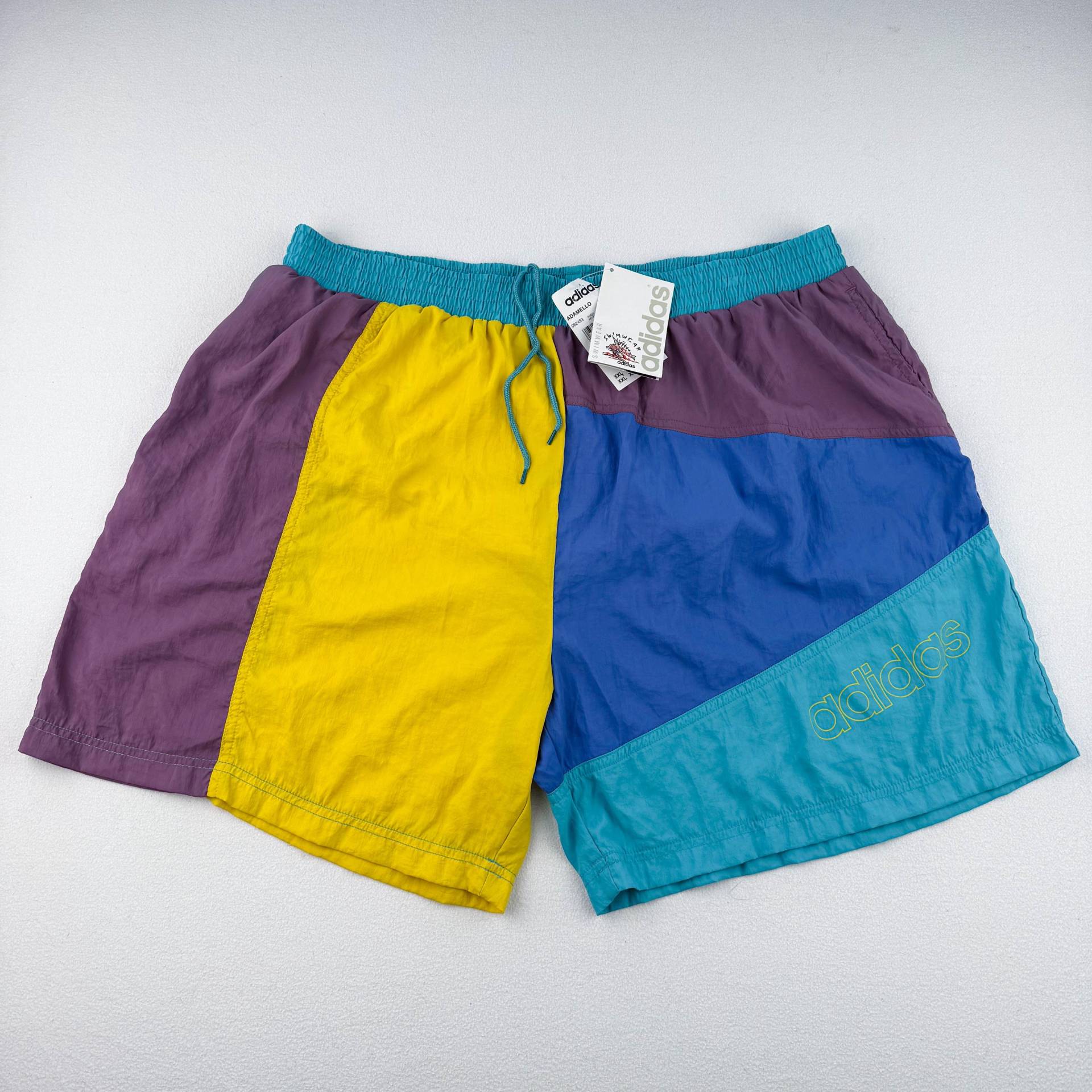 Vintage Adidas Badehose Size Xxl Short Surfer Retro 90S von bestclassicvintage