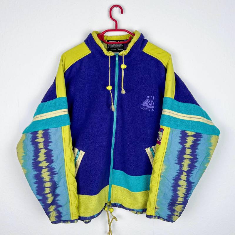 Vintage Adidas Fleece Size M-L Sweater Adventure Polartec Best Classic Vintage Adidas Fleece Size M-L Sweater Adventure Polartec Best Classic von bestclassicvintage