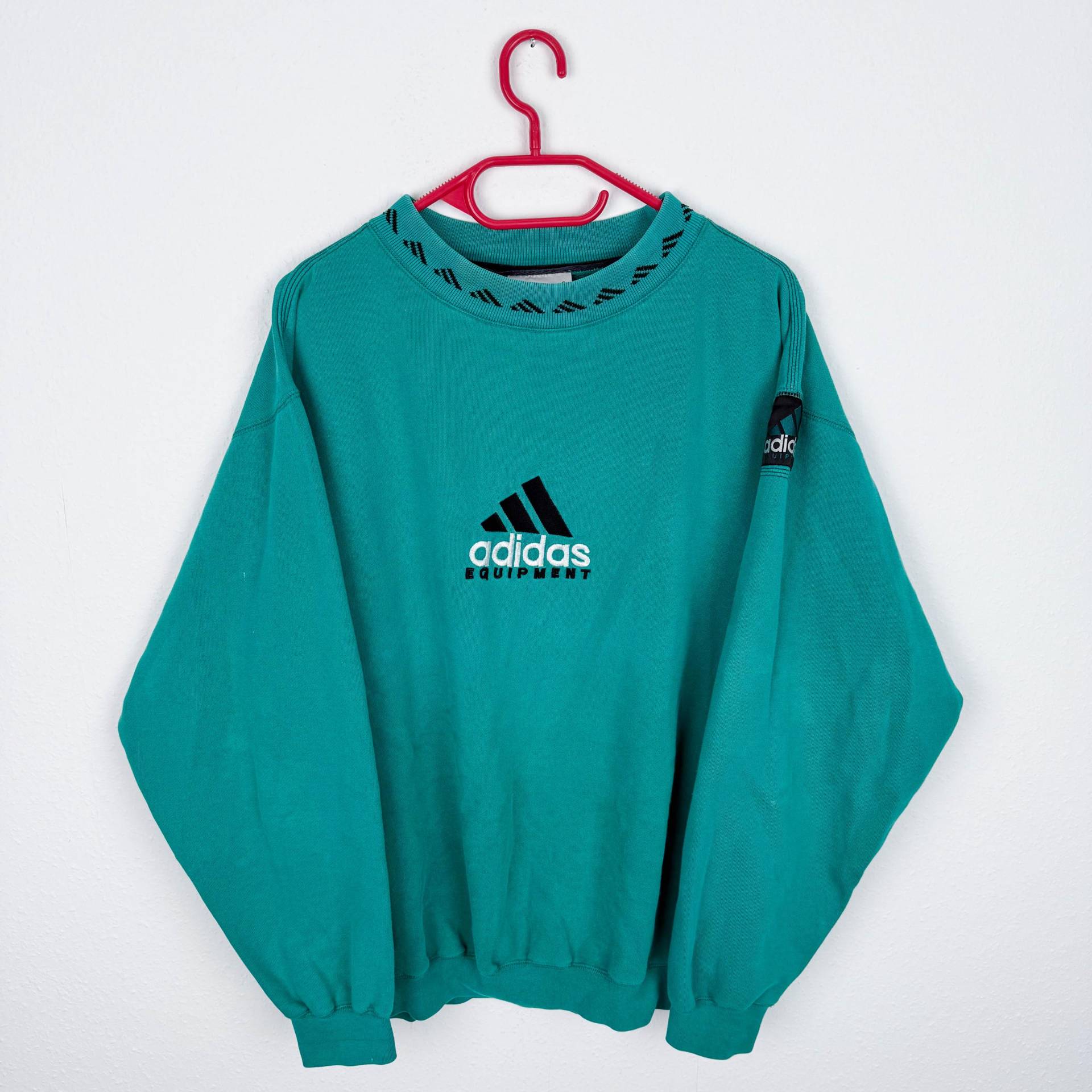 Vintage Adidas Sweater Size M Equipment Best Classic Retro von bestclassicvintage