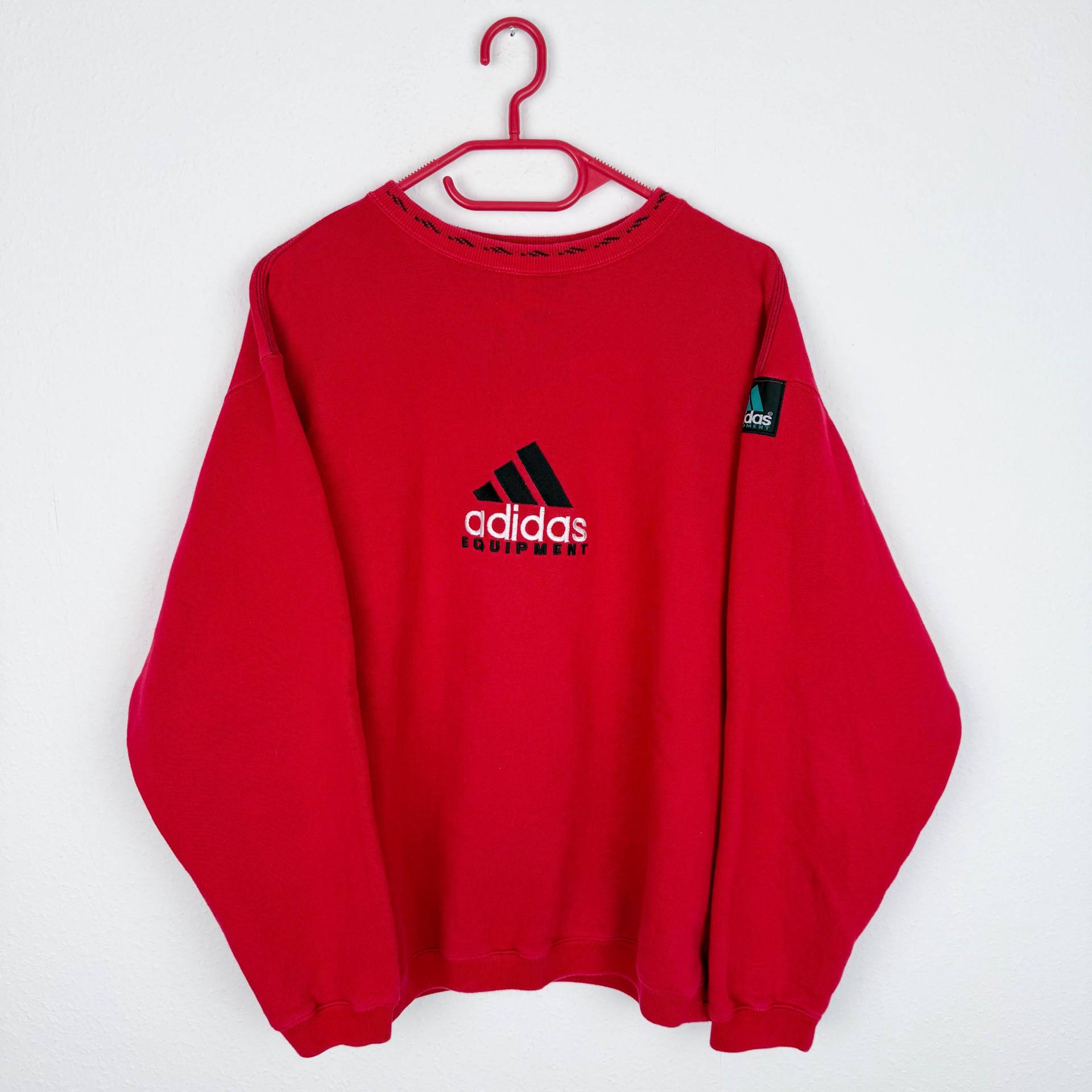 Vintage Adidas Sweater Size M Equipment Best Classic von bestclassicvintage