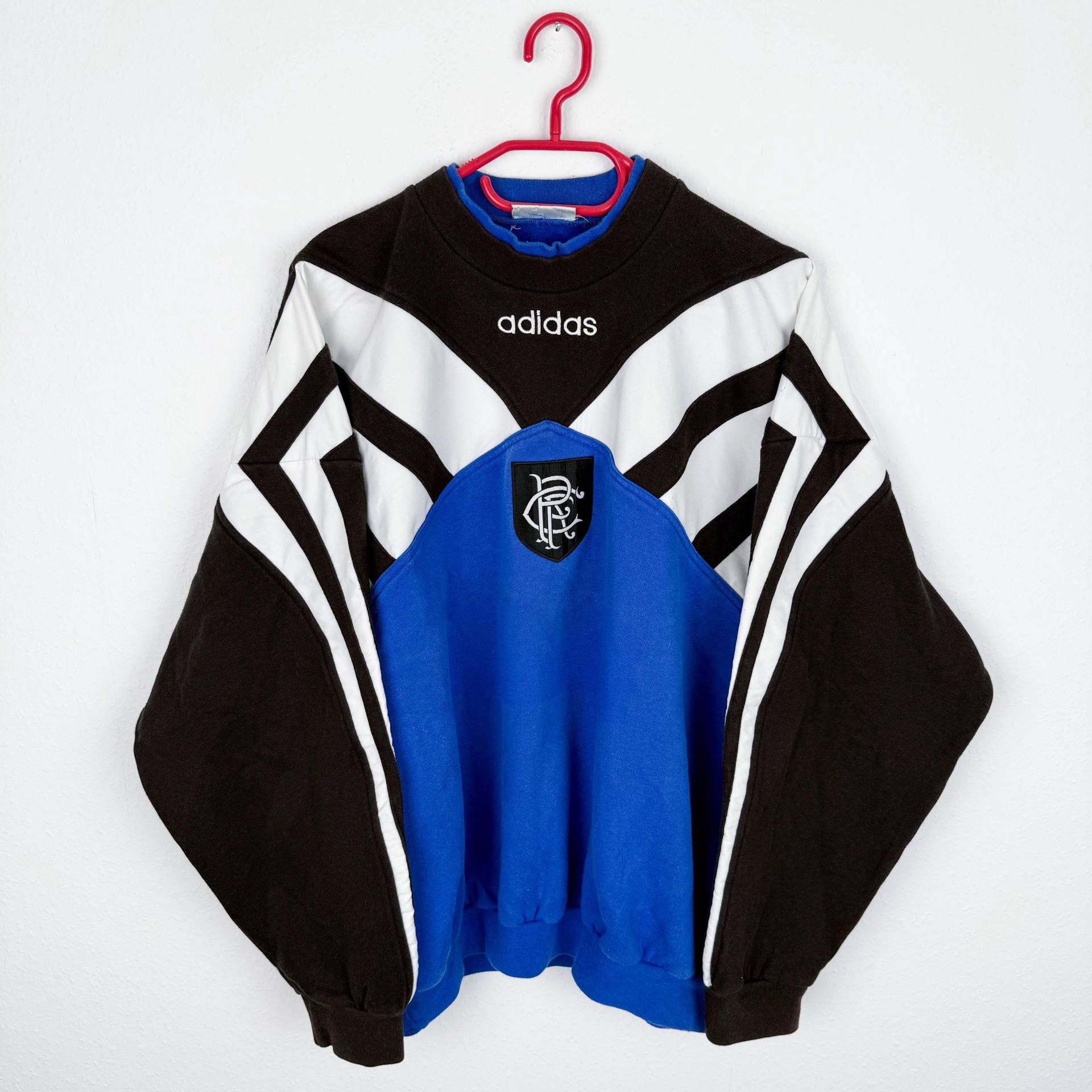 Vintage Adidas Sweater Size M-L Glasgow Rangers Fc Best Classic von bestclassicvintage