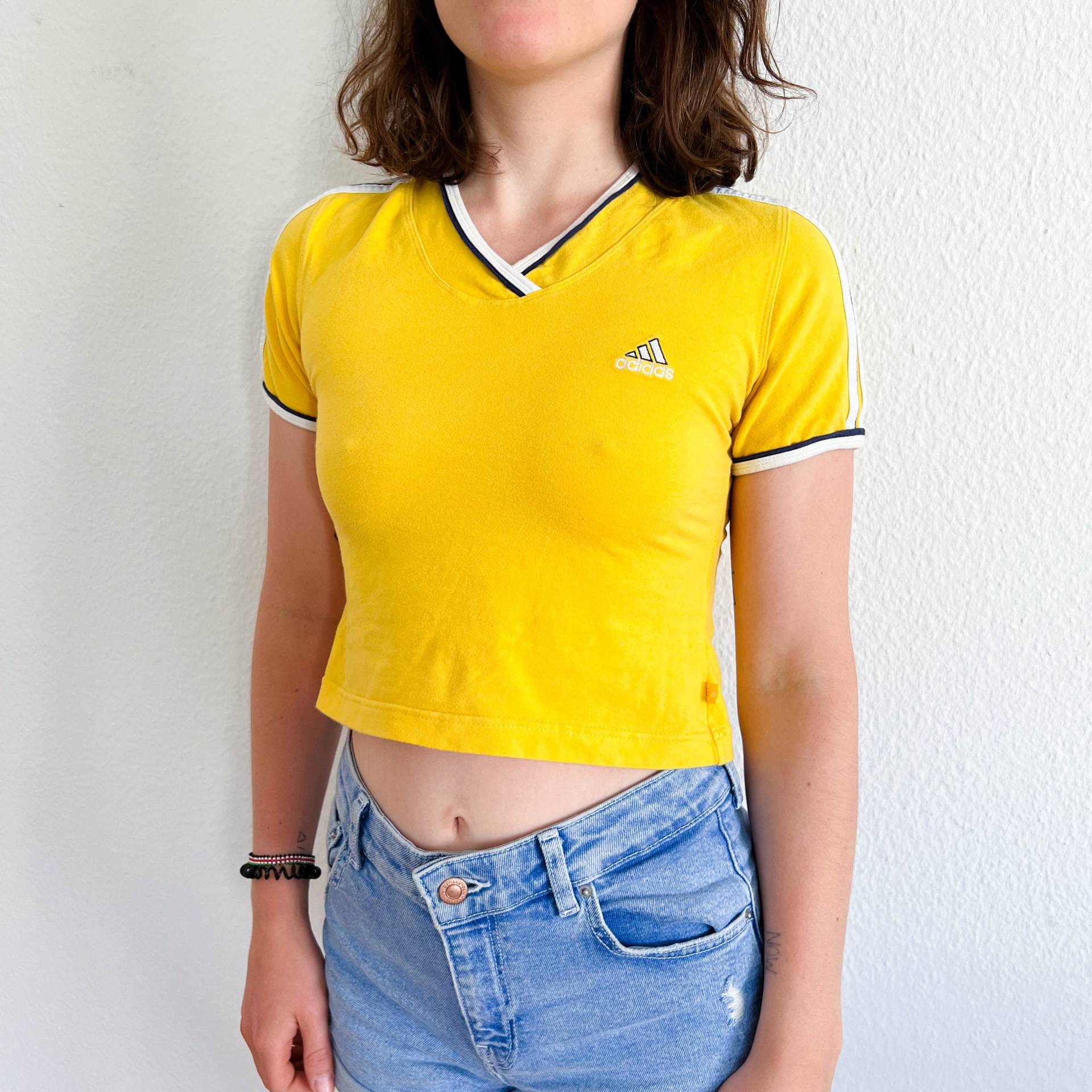 Vintage Adidas Top Size S | 36 Belly Free Crop Best Classic von bestclassicvintage