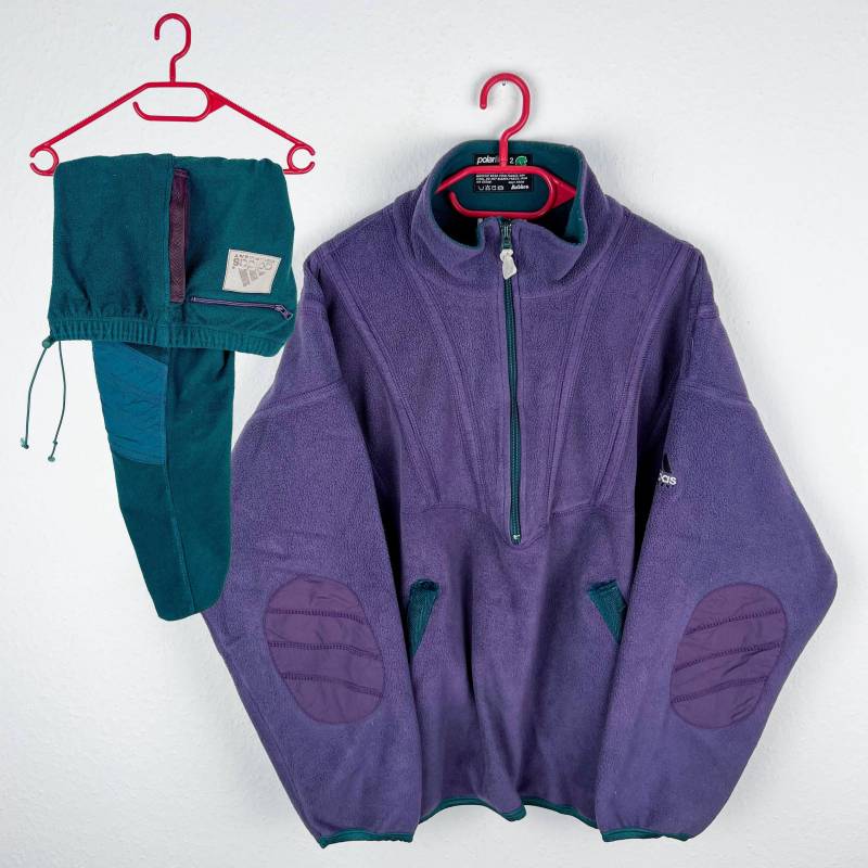 Vintage Adidas Tracksuit Size M Fleece Equipment Best Classic von bestclassicvintage