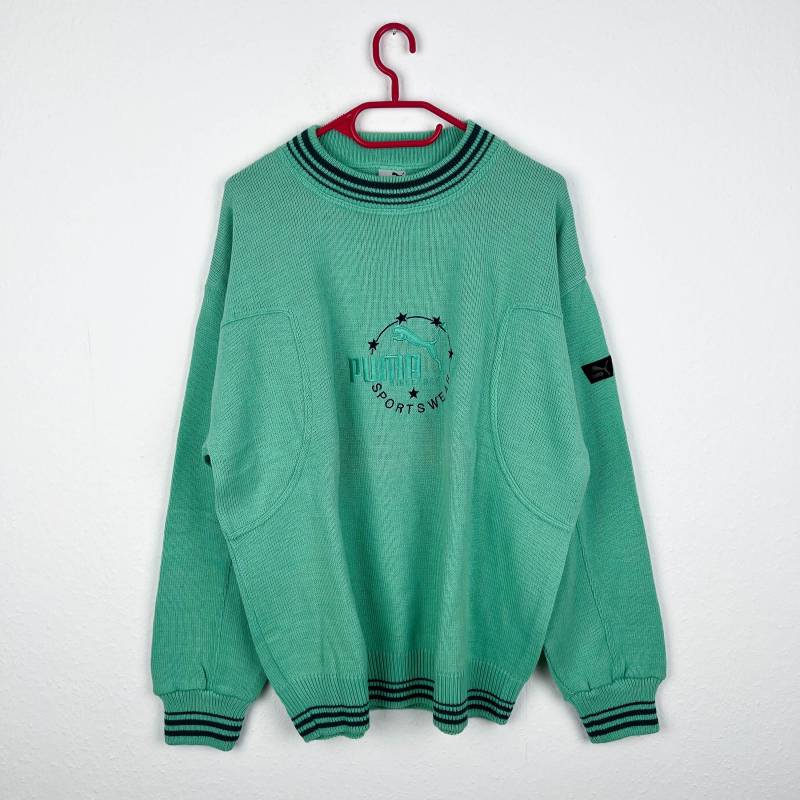 Vintage Puma Knit Sweater Size M-L Deadstock Best Classic Vintage Puma Knit Sweater Size M-L Deadstock Best Classic von bestclassicvintage