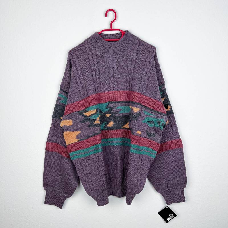 Vintage Puma Knit Sweater Size Xl Deadstock Best Classic Vintage Puma Knit Sweater Size Xl Deadstock Best Classic von bestclassicvintage