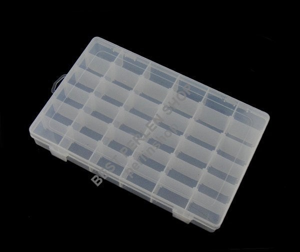 Perlenbox Xxl Sortierkasten Mit 36 Fächer 28cm Perlen Box Sortierbox Schmuck Basteln von bestperlenshop