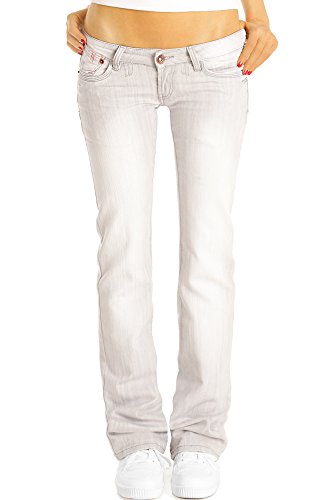 BE STYLED Damen Jeanshosen, Low Rise Damenjeans, Hüftjeans, Hosen j37a 42/XL von BE STYLED