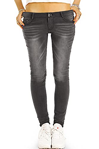 BE STYLED Damen Jeans, Basic SkinnyJeans, Schmale Stretch Jeanshosen j40f 40/L von BE STYLED