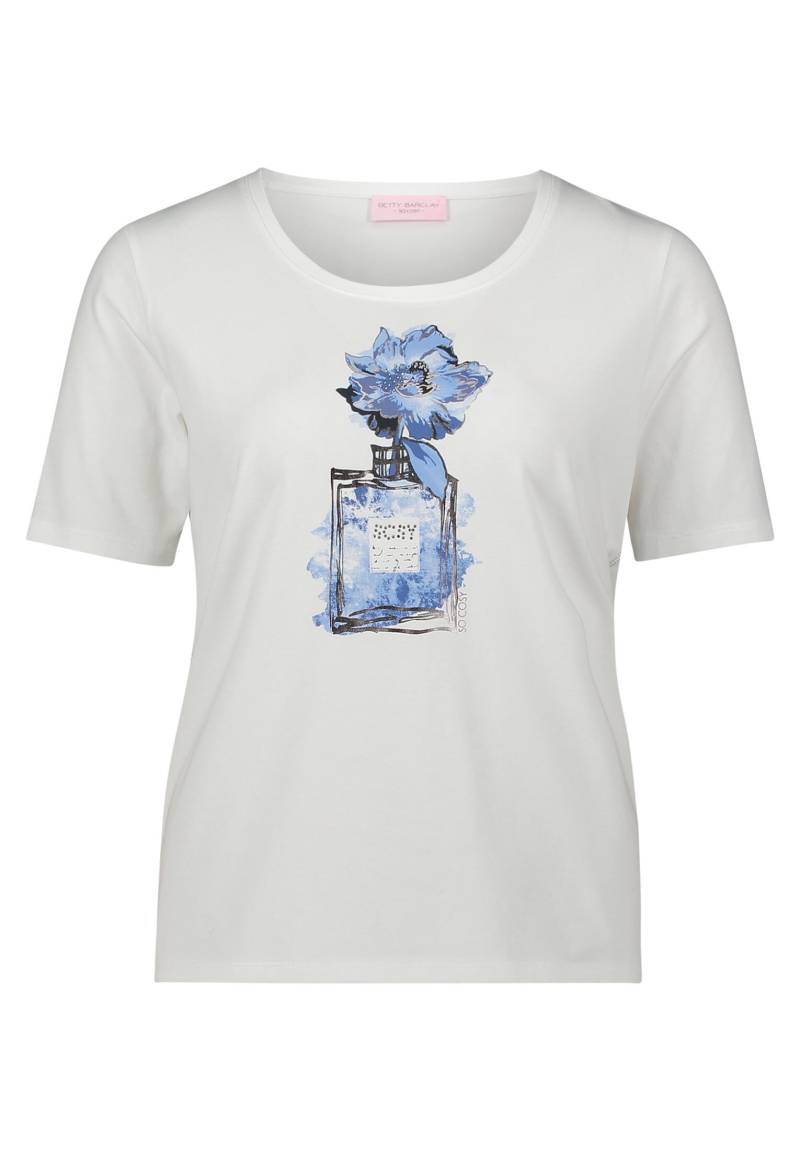 betty barclay - so cosy - - Basic Shirt patch white/blue - Gr. - 46 von betty barclay - so cosy -