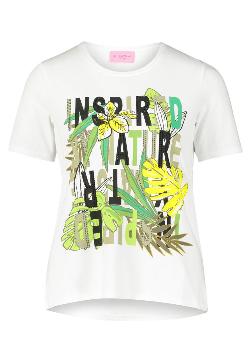 betty barclay - so cosy - - Basic Shirt patch white/green - Gr. - 42 von betty barclay - so cosy -