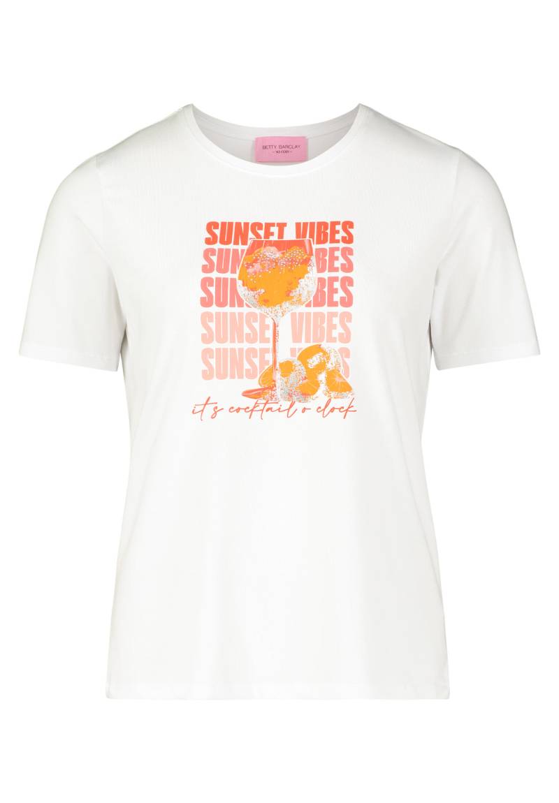 betty barclay - so cosy - - Basic Shirt patch white/red - Gr. - 38 von betty barclay - so cosy -