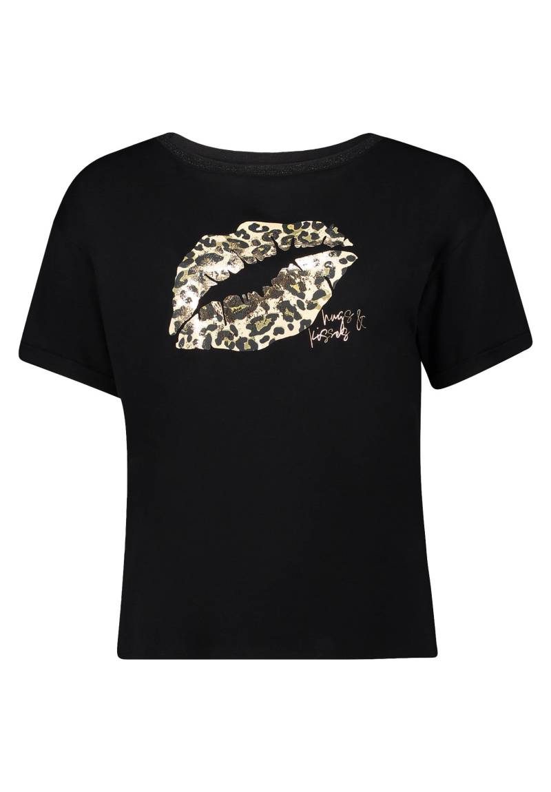 betty barclay - so cosy - - Casual-Shirt patch black/camel - Gr. - 36 von betty barclay - so cosy -