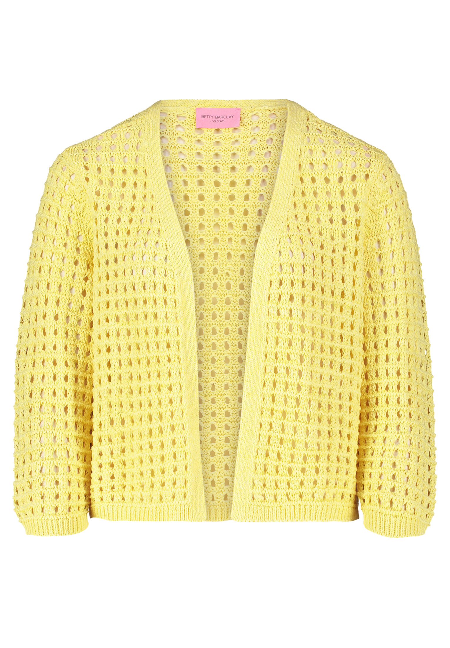 betty barclay - so cosy - - Casual-Strickjacke gelb - Gr. - 40 von betty barclay - so cosy -