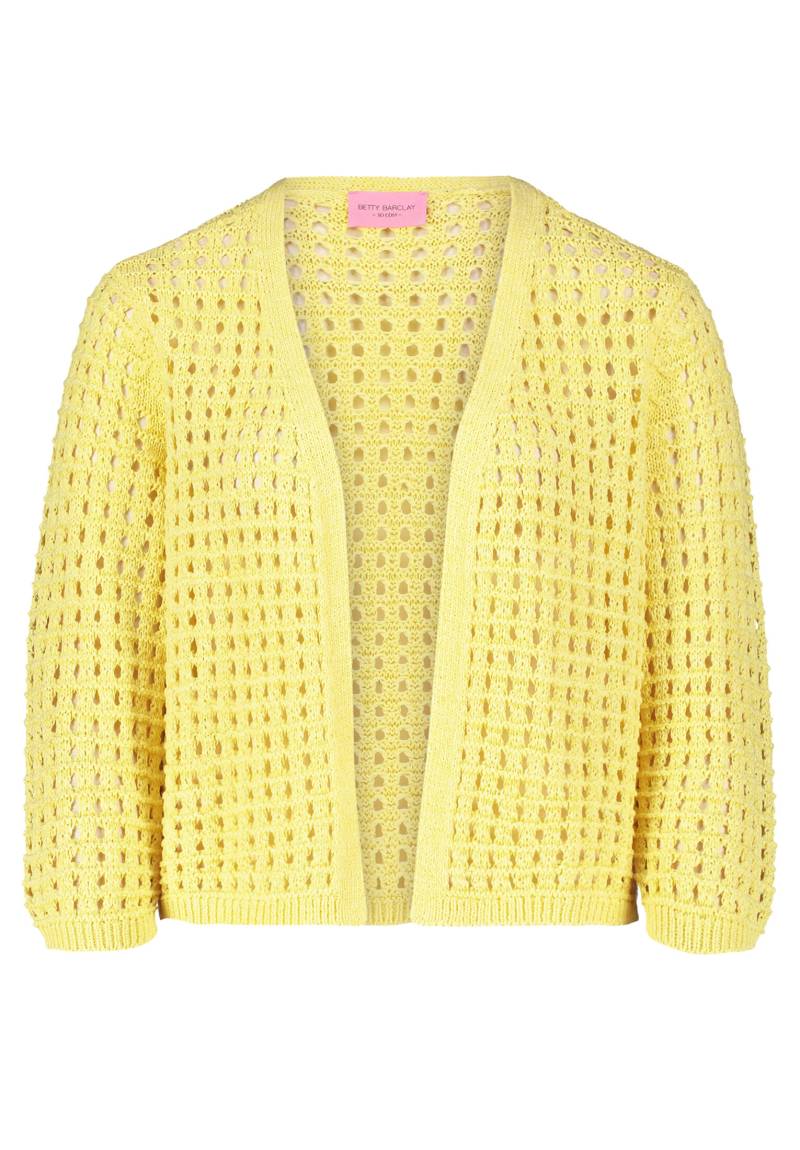 betty barclay - so cosy - - Casual-Strickjacke gelb - Gr. - 40 von betty barclay - so cosy -