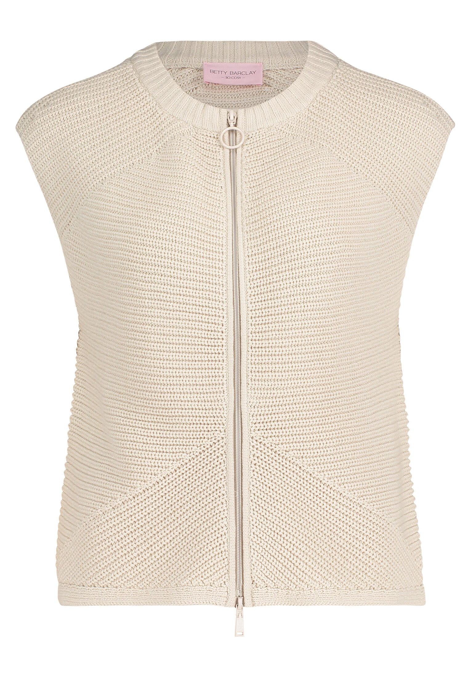 betty barclay - so cosy - - Grobstrickjacke beige - Gr. - 36 von betty barclay - so cosy -