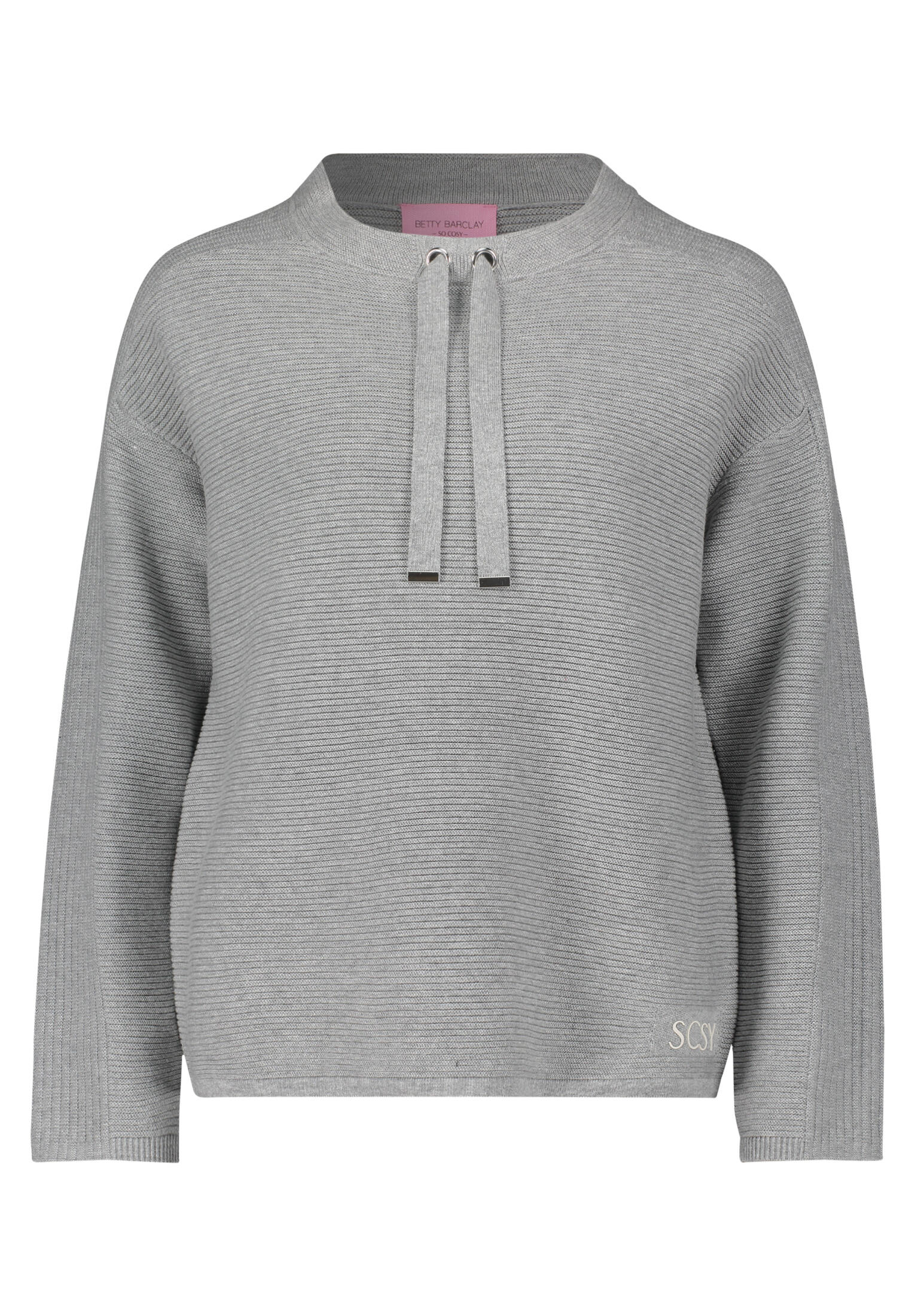 betty barclay - so cosy - - Strickpullover grey melange - Gr. - 38 von betty barclay - so cosy -