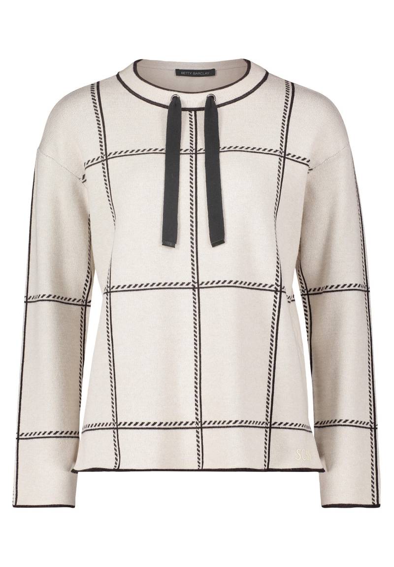 betty barclay - so cosy - - Strickpullover patch beige/grey - Gr. - 42 von betty barclay - so cosy -