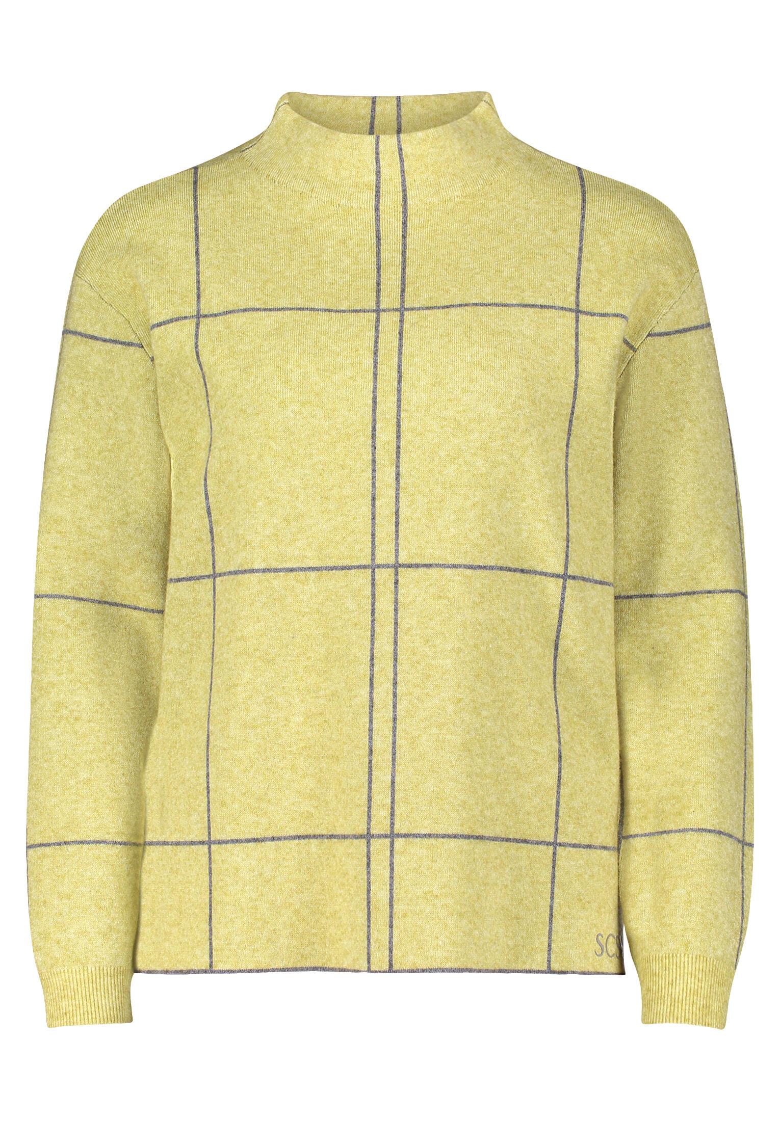 betty barclay - so cosy - - Strickpullover patch green/grey - Gr. - 42 von betty barclay - so cosy -