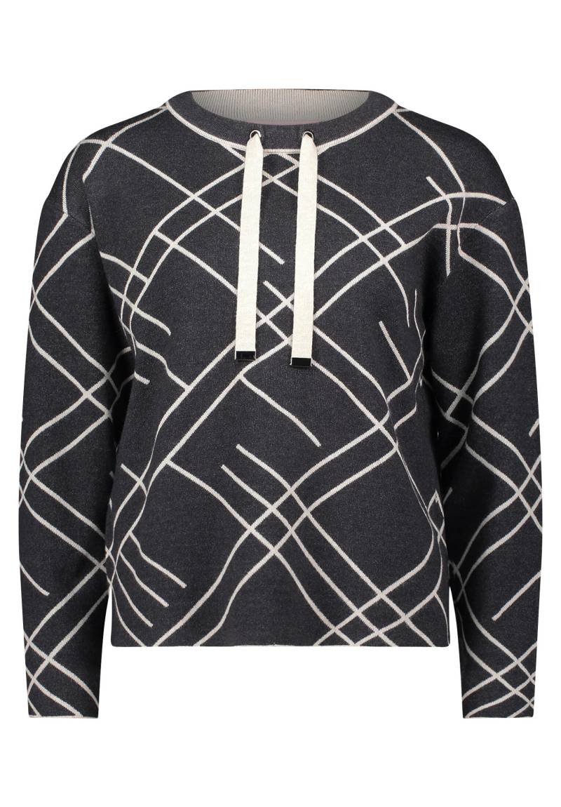 betty barclay - so cosy - - Strickpullover patch grey/beige - Gr. - 44 von betty barclay - so cosy -