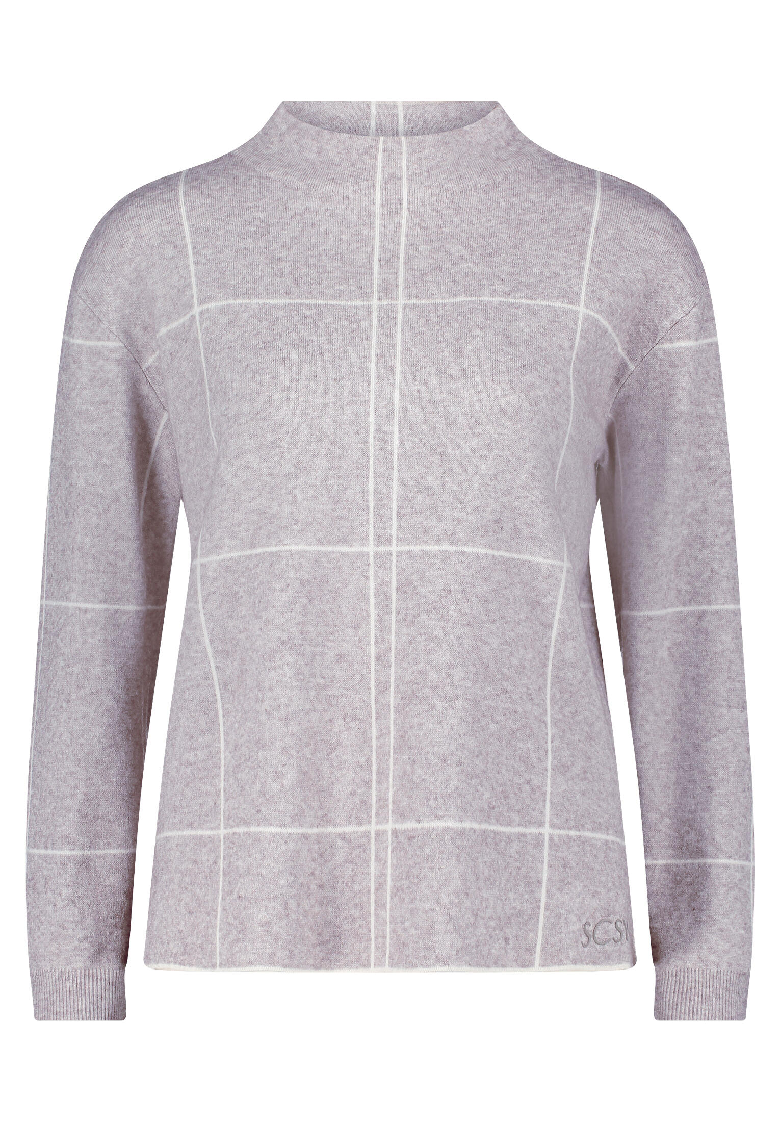 betty barclay - so cosy - - Strickpullover patch grey/cream - Gr. - 38 von betty barclay - so cosy -