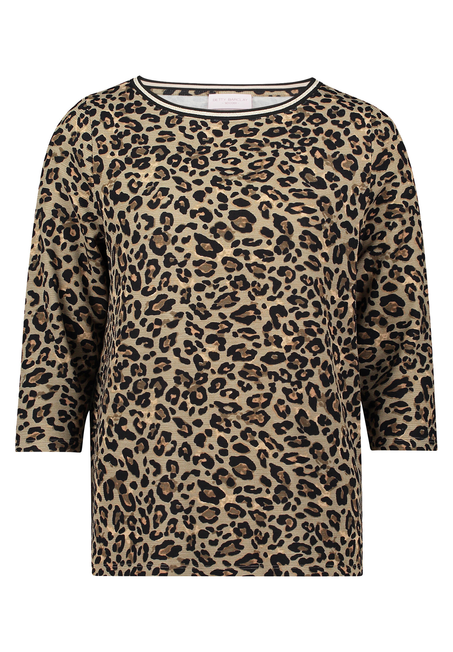 betty barclay - so cosy - - Sweatshirt khaki/schwarz - Gr. - 42 von betty barclay - so cosy -