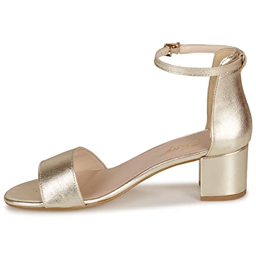 betty london Innamata Sandalen/Sandaletten Damen Gold - 36 - Sandalen/Sandaletten Shoes von betty london