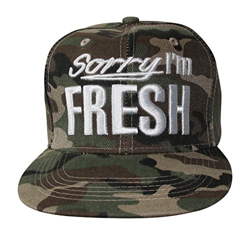 beybey Army Tarn Snapback Cap Caps mit Tarnmuster Camouflage Bundeswehr (Fresh) von beybey
