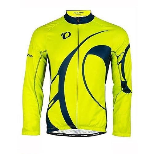 Herren Herbst Radfahren Trikots lange Ärmel atmungsaktiv schnell trocken reflektierende Straße Fahrrad Shirt für Männer Full Zip mit Tasche Fleece-Kleidung von beyleaycau