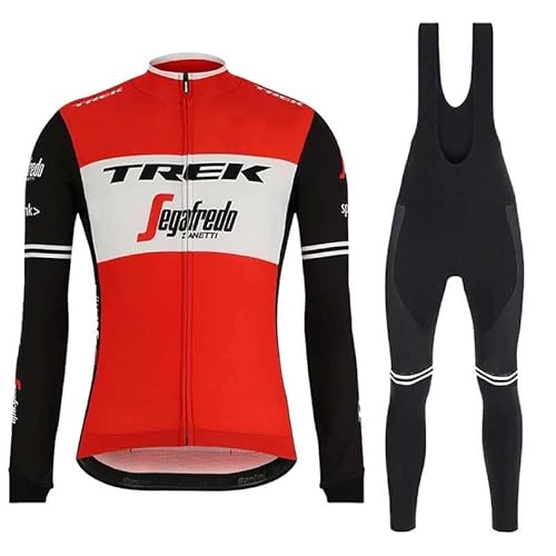 beyleaycau Fahrradtrikot Langarm Herren Radsport-Set mit Trägerhose Herbst Schnell trocknend Atmungsaktiv Individuelle Pro Team Ausrüstung von beyleaycau