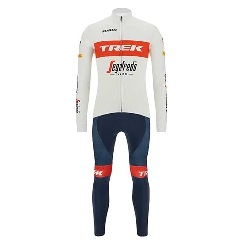 beyleaycau Fahrradtrikot Langarm Herren Radsport-Set mit Trägerhose Herbst Schnell trocknend Atmungsaktiv Individuelle Pro Team Ausrüstung von beyleaycau