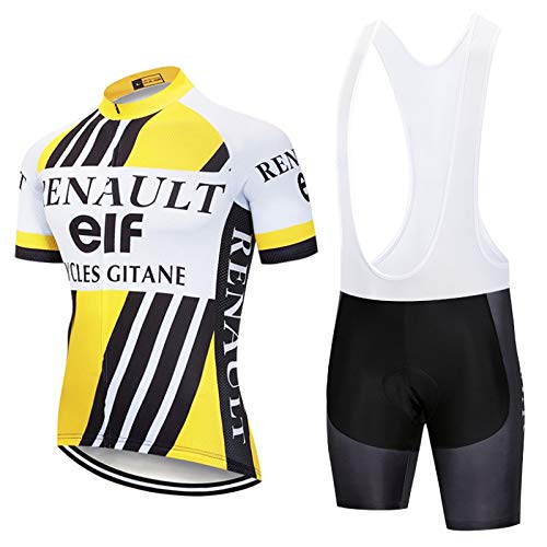 beyleaycau Herren Kurzarm Fahrradtrikot Sets Sommer Schnelltrocken Atmungsaktive Fahrradshirt und Trägershorts Maßgeschneiderte Pro-Team Fahrradausrüstung von beyleaycau