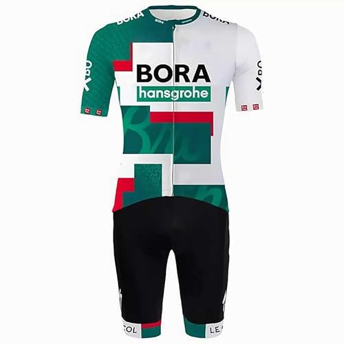 beyleaycau Herren Kurzarm Radfahren Trikot Sets Sommer Radfahren Kleidung mit Gel gepolstert Trägershorts von beyleaycau