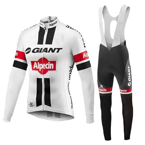 beyleaycau Herren Langarm Radtrikot Sets Atmungsaktive Herbst Fahrradausrüstung mit Gel-Polsterung für ProTeam Kits Individuell angefertigt von beyleaycau