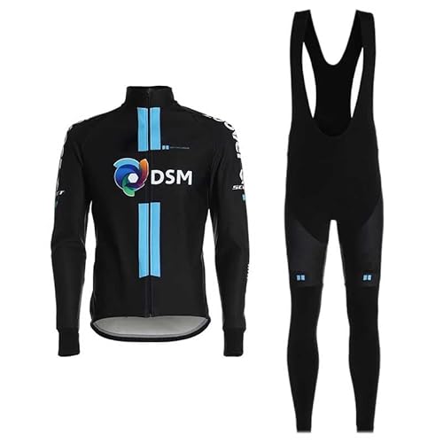 beyleaycau Herren Langarm Radtrikot Sets Atmungsaktive Herbst Fahrradausrüstung mit Gel-Polsterung für ProTeam Kits Individuell angefertigt von beyleaycau