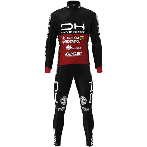 beyleaycau Herren Radsporttrikot-Set Langarm 2-teiliger Anzug mit Gel gepolsterter Trägerhose für Herbst und Winterfahrten Wärmend beyleaycau Herren Radsporttrikot-Set Langarm 2-teiliger Anzug mit Gel gepolsterter Trägerhose für Herbst und Winterfahrten Wärmend von beyleaycau