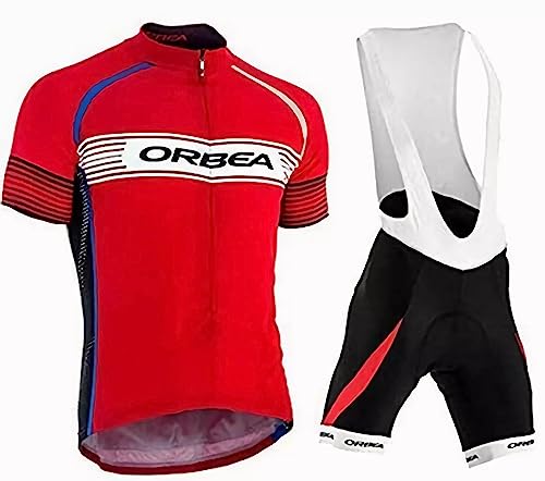 beyleaycau Herren Radtrikot Set Kurzarm Herrentrikot und Radhose Atmungsaktiv und Schnell Trockend Rennrad trikot herren von beyleaycau