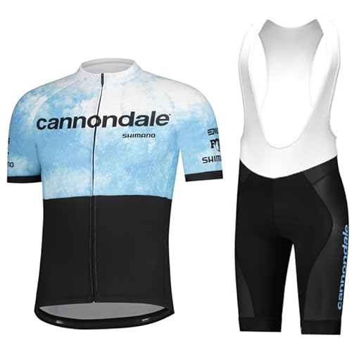 beyleaycau Herren Radtrikot Set Kurzarm Herrentrikot und Radhose Atmungsaktiv und Schnell Trockend Rennrad trikot herren von beyleaycau