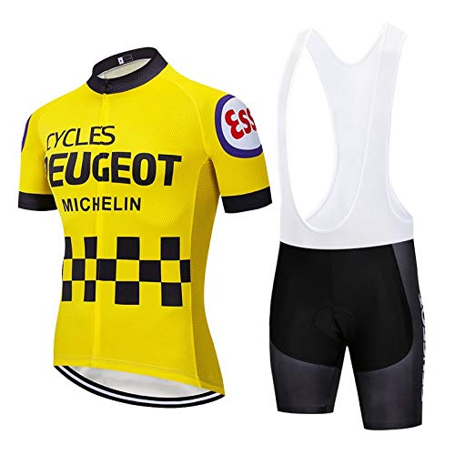 beyleaycau Herren Radtrikot Set Kurzarm Herrentrikot und Radhose Atmungsaktiv und Schnell Trockend Rennrad trikot herren von beyleaycau