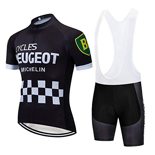 beyleaycau Herren Radtrikot Set Kurzarm Herrentrikot und Radhose Atmungsaktiv und Schnell Trockend Rennrad trikot herren von beyleaycau