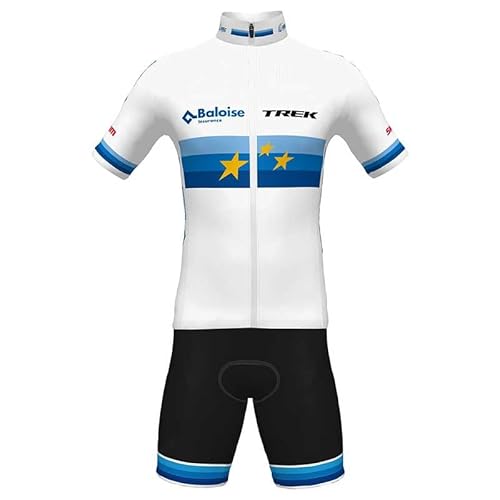 beyleaycau Herren Radtrikot Set Kurzarm Herrentrikot und Radhose Atmungsaktiv und Schnell Trockend Rennrad trikot herren von beyleaycau
