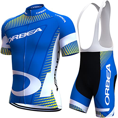 beyleaycau Herren Radtrikot Set Kurzarm Herrentrikot und Radhose Atmungsaktiv und Schnell Trockend Rennrad trikot herren beyleaycau Herren Radtrikot Set Kurzarm Herrentrikot und Radhose Atmungsaktiv und Schnell Trockend Rennrad trikot herren von beyleaycau