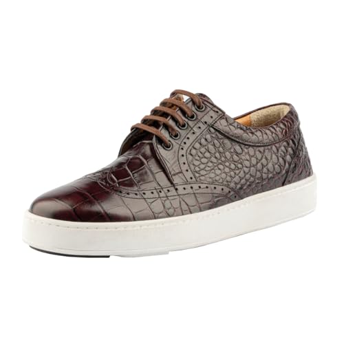 beyoğlu Schuhe Vollnarbenleder mit Ledersohle Herren Schuhe, Anzugschuhe Herren, Business Schuhe Herren, Stylish and Classic, Geschenk für Männer | Braun - 45 - Mokassin 5 von beyoğlu