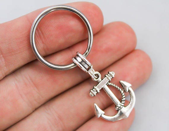 Anker Segeln Schlüsselanhänger - Stay Grounded Key Ring Build Your Own Custom Keychain Scc277 von beyondcharms